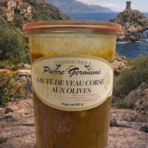 Sauté de veau corse aux olives