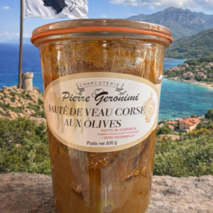 Sauté de veau corse aux olives